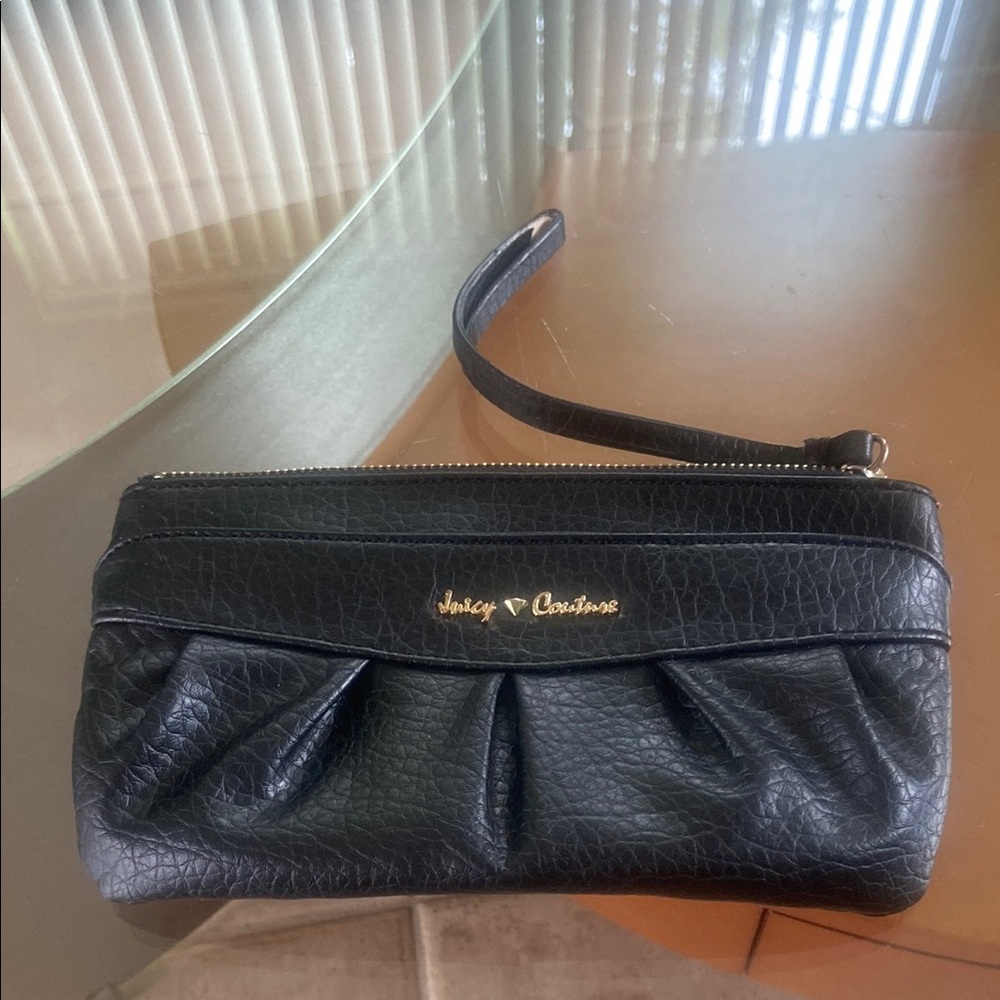 Juicy Couture wristlet clutch